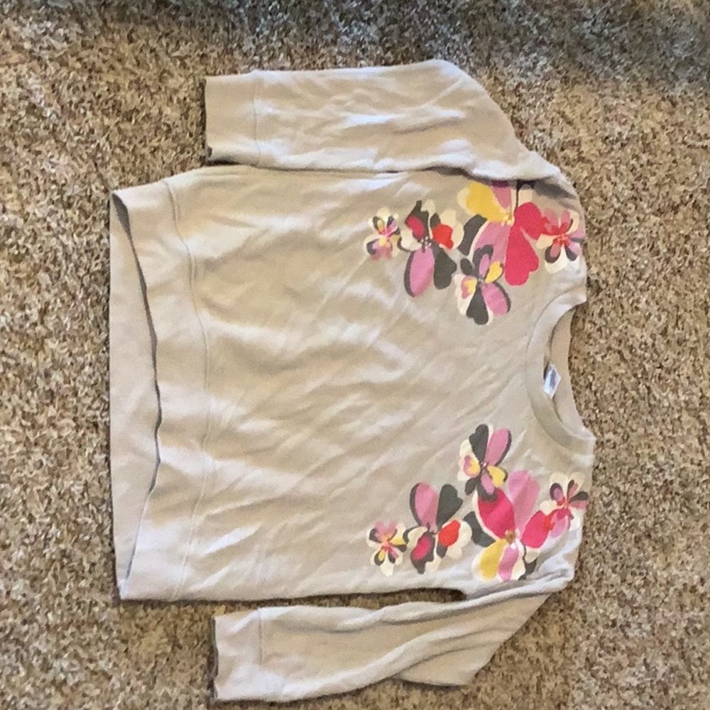 Gray sweatshirt